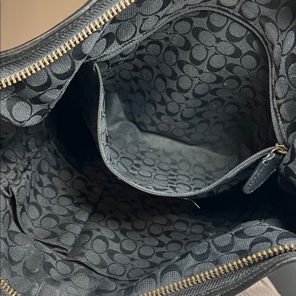 Coach Black Leather Bag - Picture 13 of 15